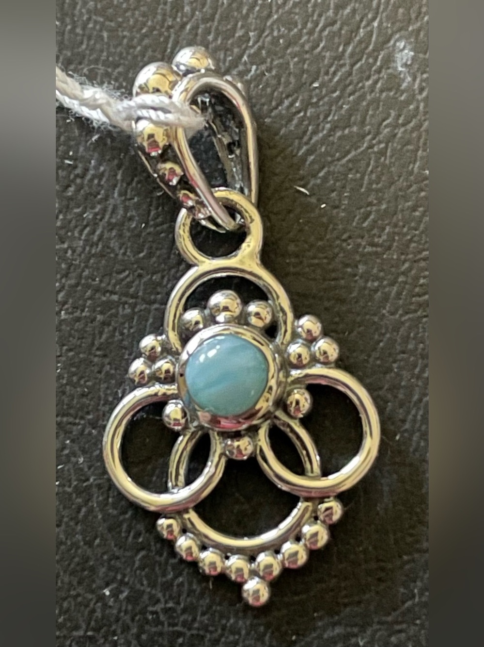Larimar pendant